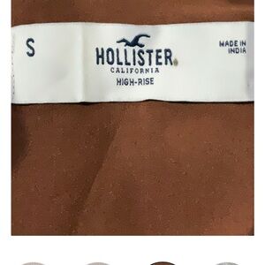 Hollister High-Rise Tan Trousers
